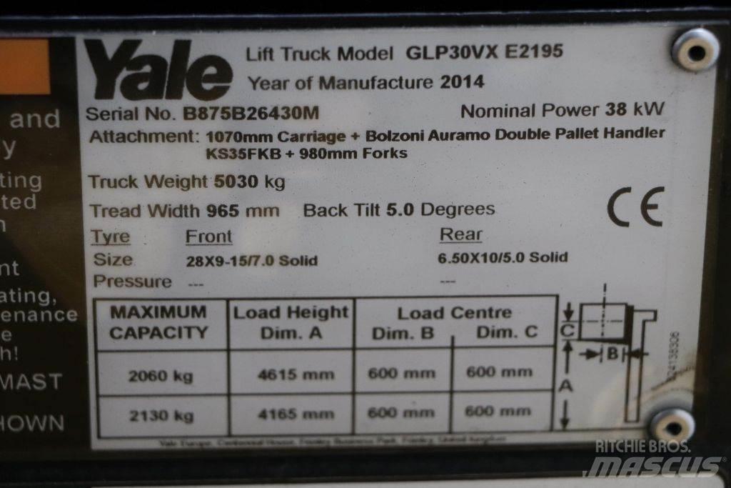 Yale GLP30VX Gázüzemű targoncák