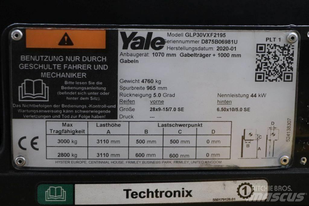 Yale GLP30VX Gázüzemű targoncák