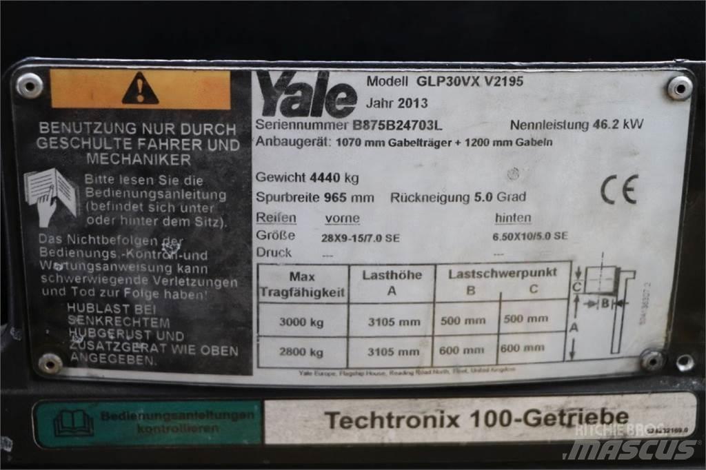 Yale GLP30VX Gázüzemű targoncák