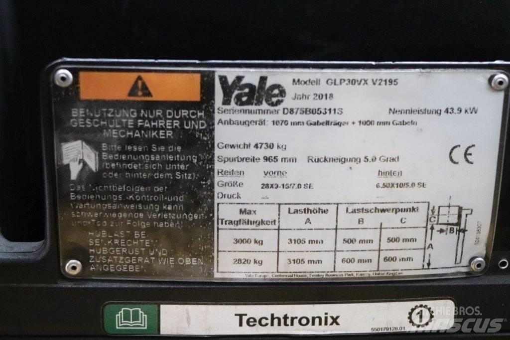 Yale GLP30VX Gázüzemű targoncák