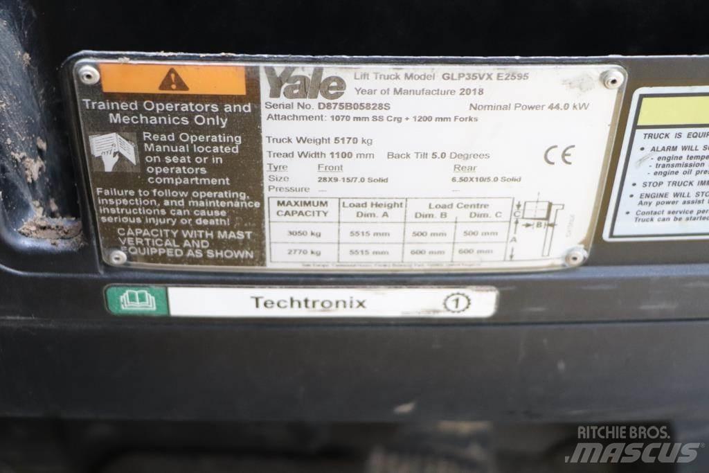 Yale GLP35VX Gázüzemű targoncák