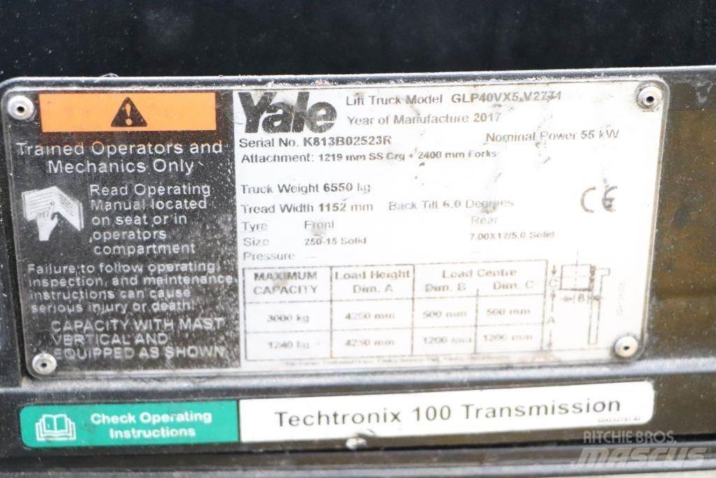 Yale GLP40VX5 Gázüzemű targoncák