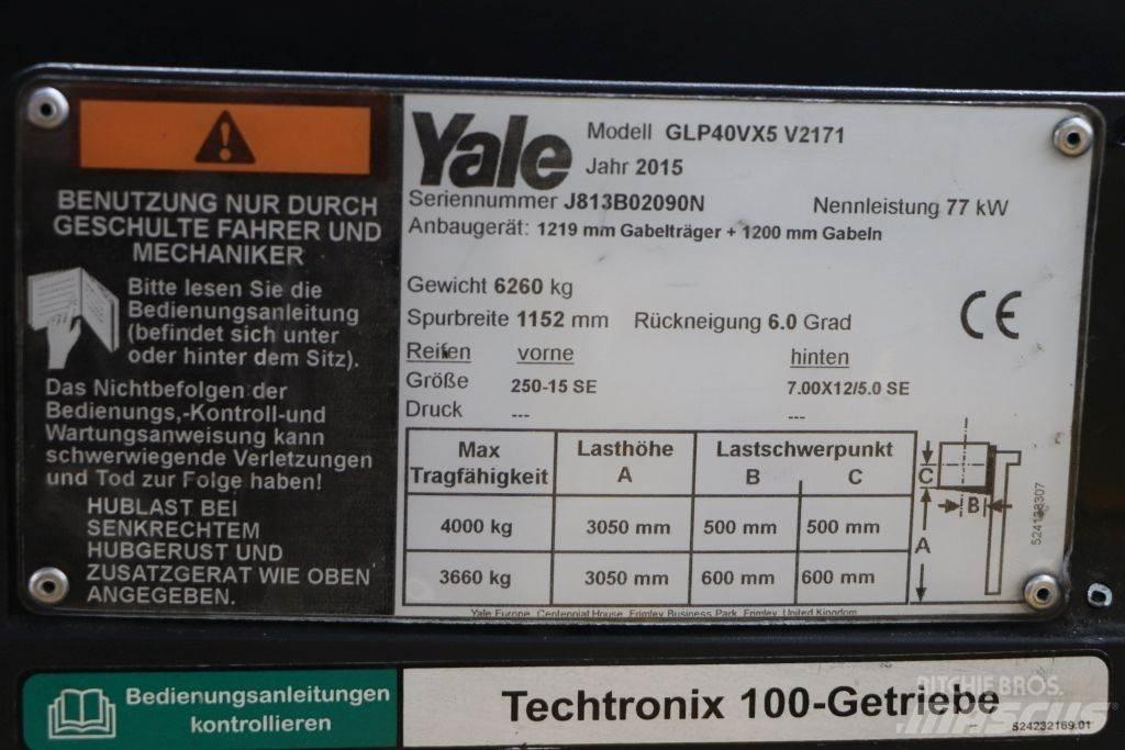 Yale GLP40VX5 Gázüzemű targoncák