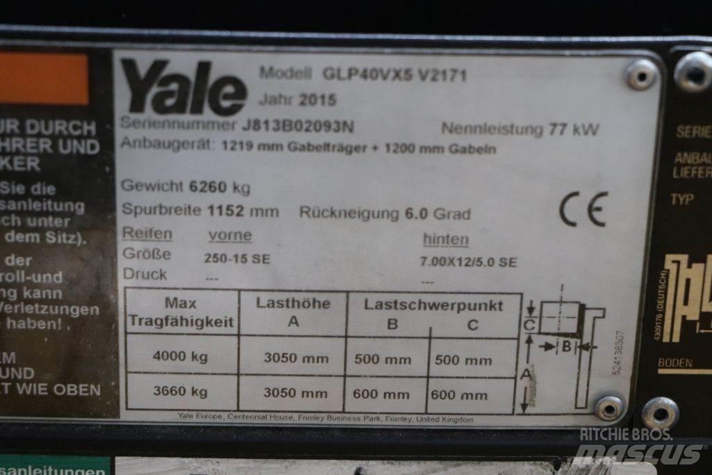 Yale GLP40VX5 Gázüzemű targoncák
