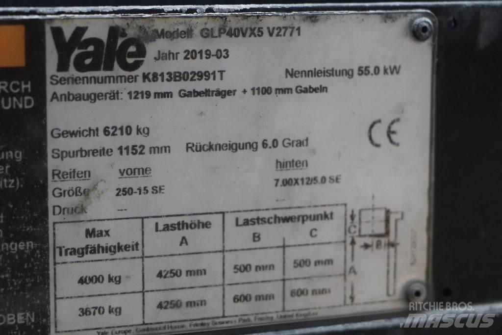 Yale GLP40VX5 Gázüzemű targoncák