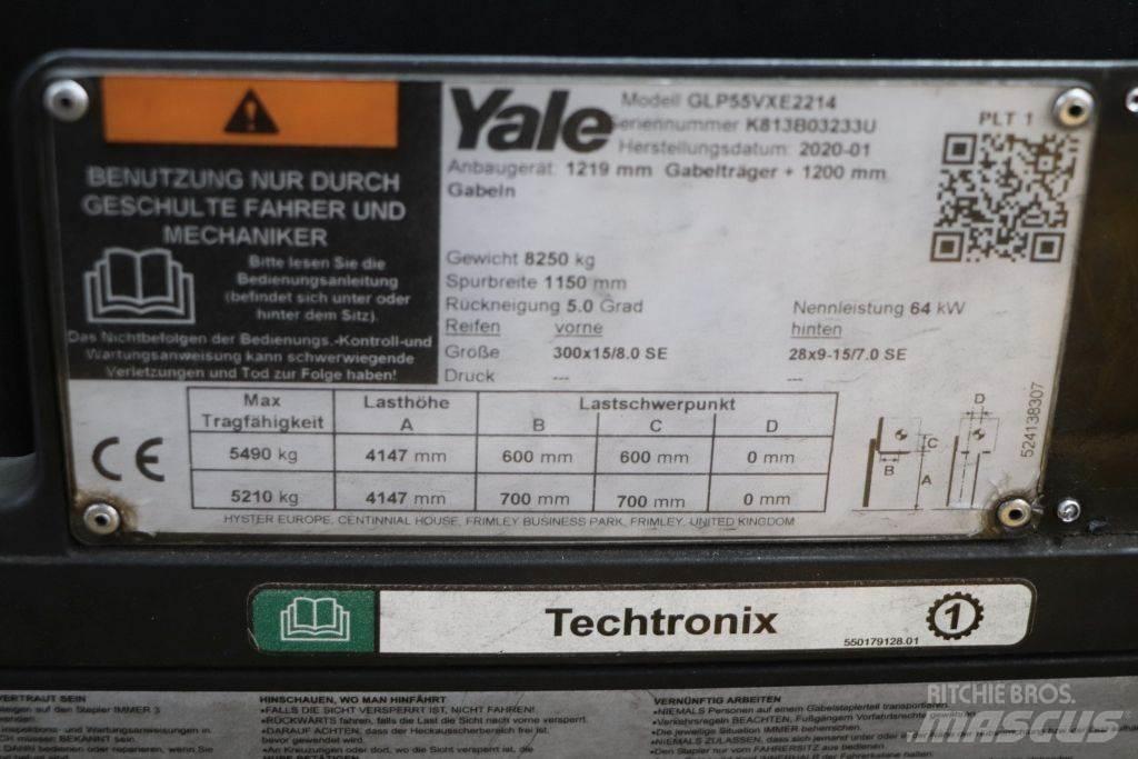 Yale GLP55VX Gázüzemű targoncák