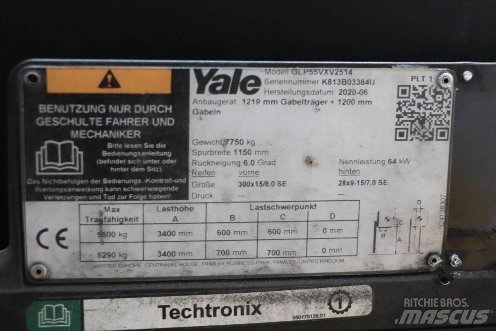 Yale GLP55VX Gázüzemű targoncák