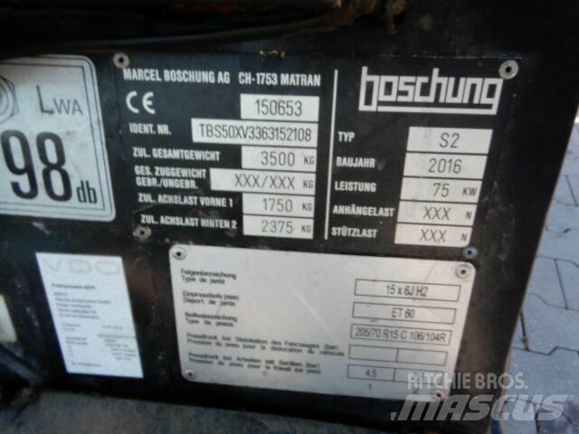 Boschung S2 Úttakarító gépek