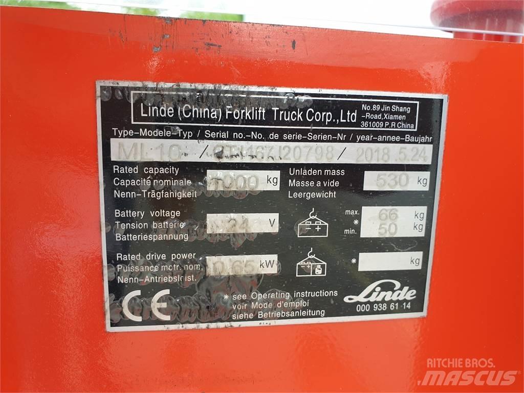 Linde #N/A Gyalogkíséretű targonca
