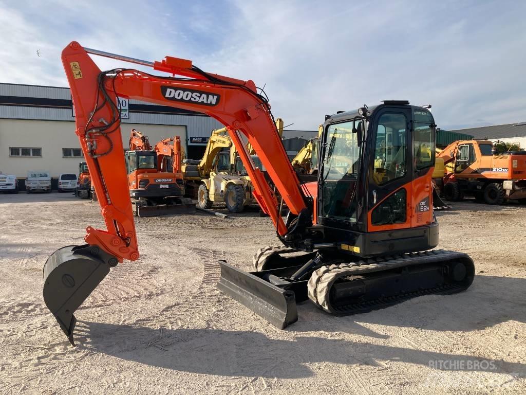 Doosan DX 62 R-3 Mini kotrók < 7t