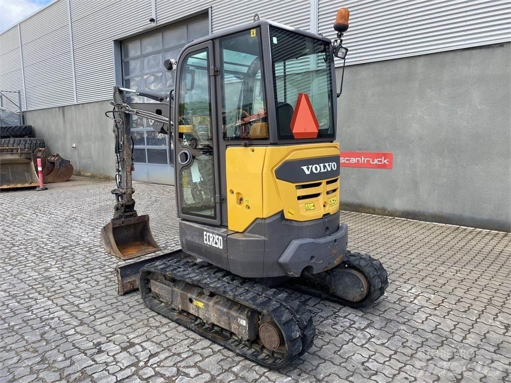Volvo ECR25 Gumikerekes kotrók