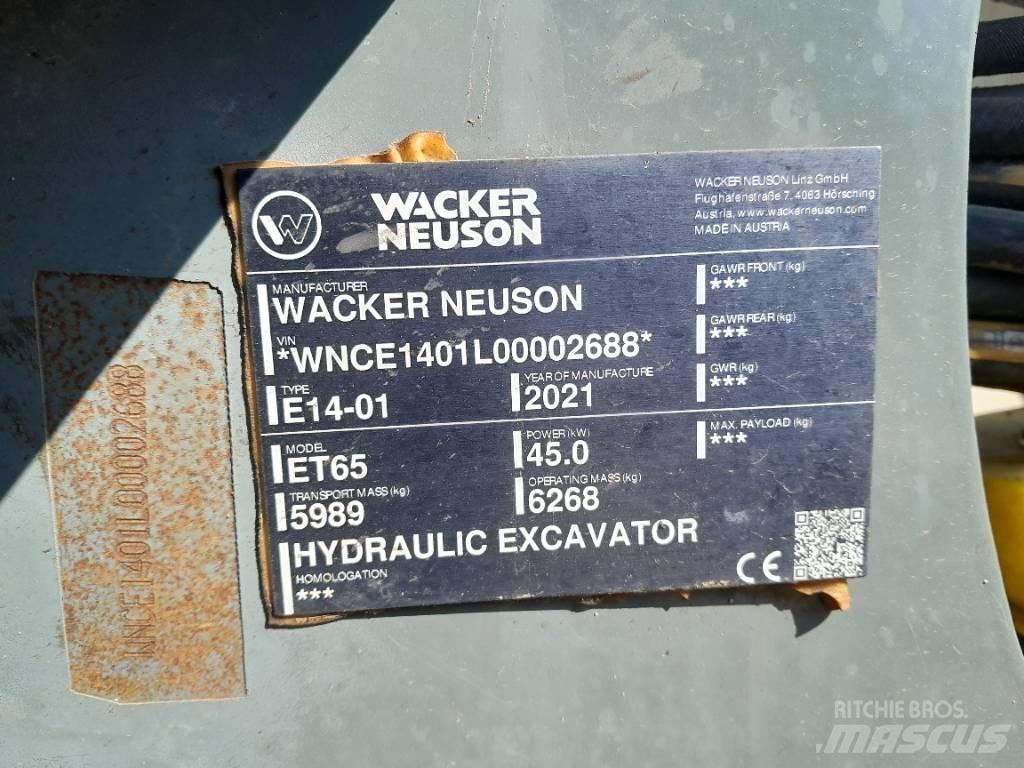 Wacker Neuson ET 65 Lánctalpas kotrók