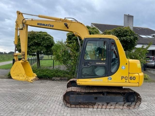 Komatsu PC 60-7 Lánctalpas kotrók
