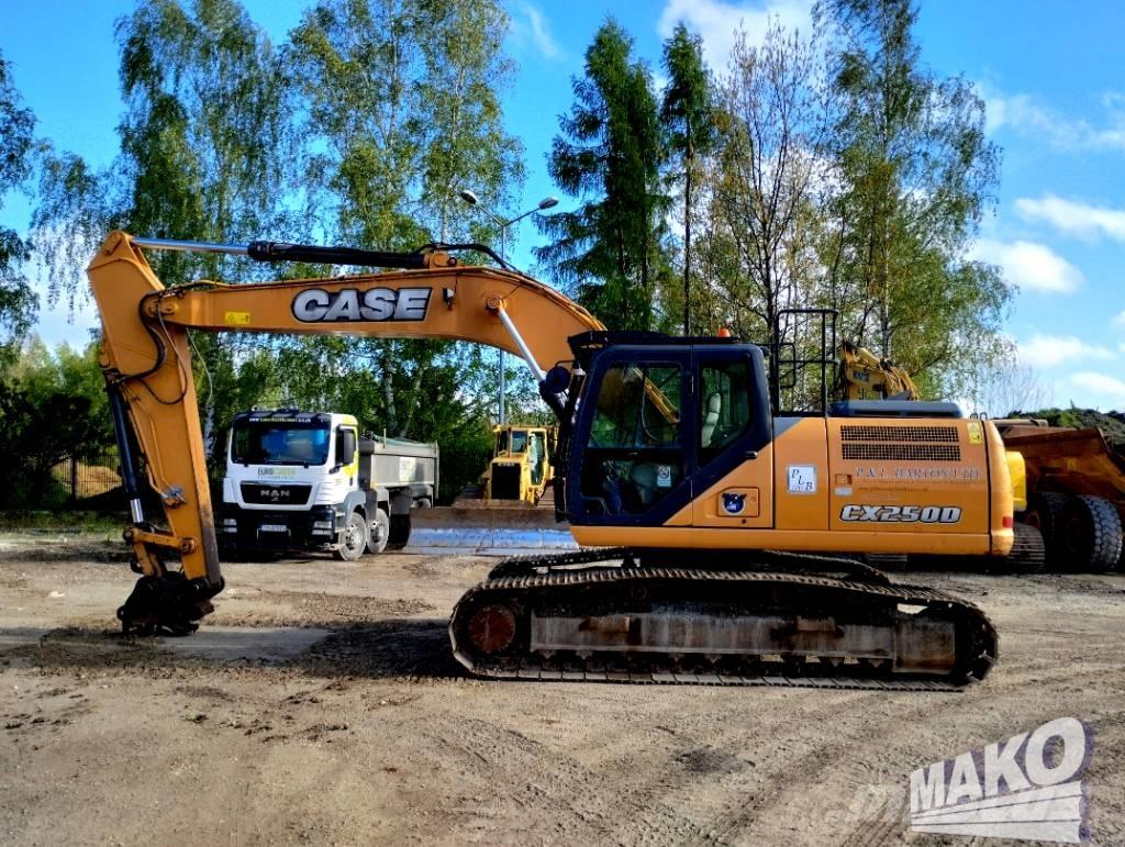 CASE CX 250 D Lánctalpas kotrók