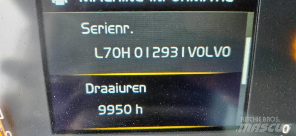 Volvo L 70 H Gumikerekes homlokrakodók