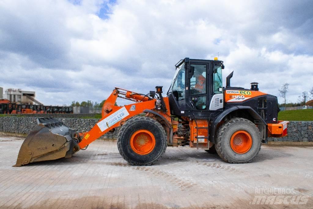 Hitachi ZW150-6 Gumikerekes homlokrakodók
