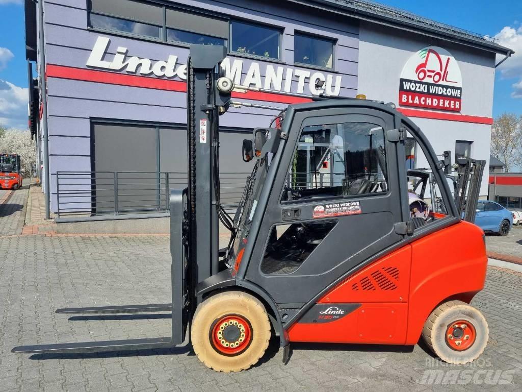 Linde H30T-02 Gázüzemű targoncák