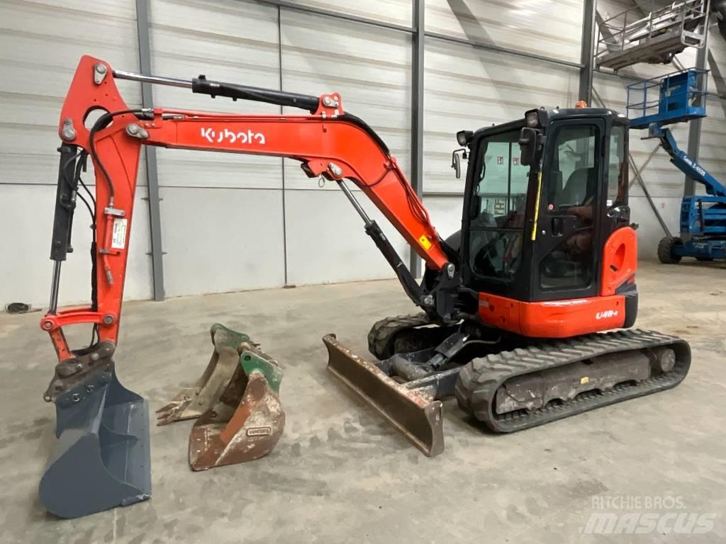 Kubota U 48-4 Mini kotrók < 7t