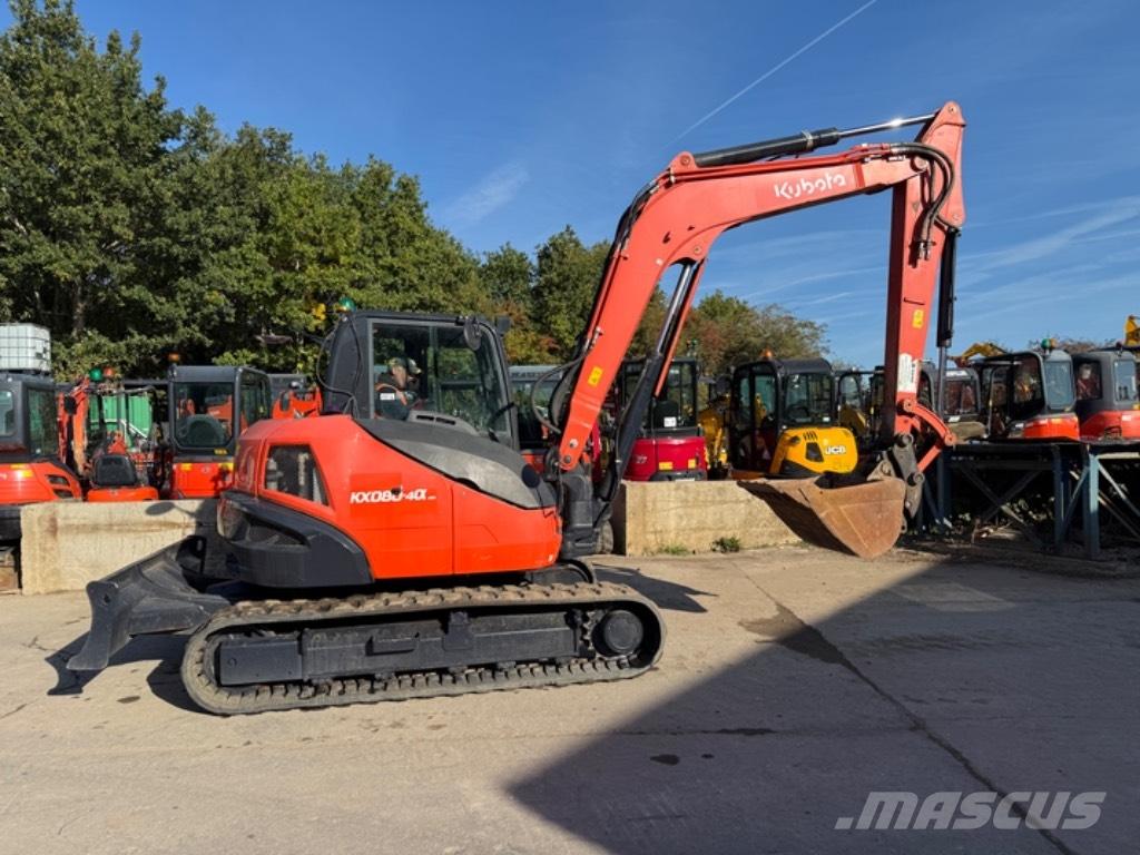Kubota KX 080-4a2 Közepes (midi) kotrók 7 t - 12 t
