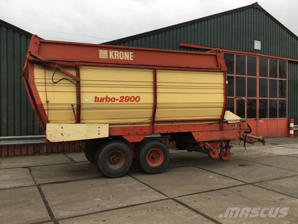 Krone TURBO 2900 Önrakodó pótkocsik