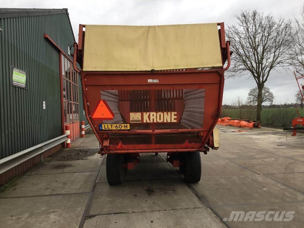 Krone TURBO 2900 Önrakodó pótkocsik