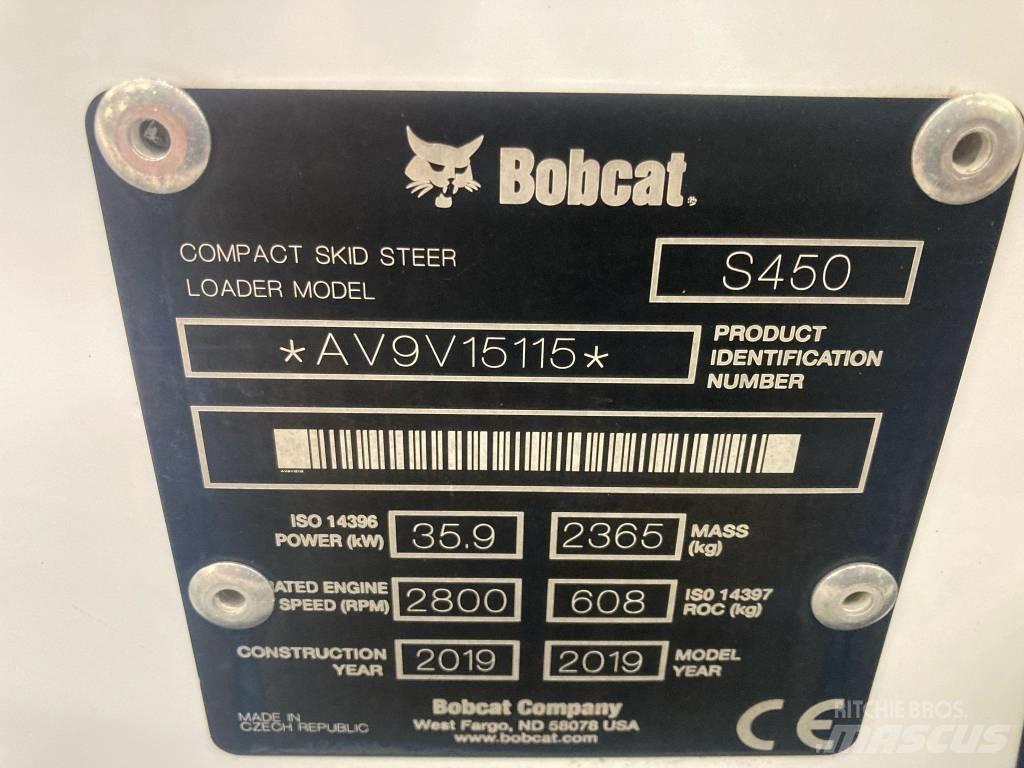 Bobcat S 450 Kompaktrakodók
