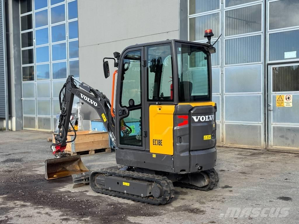Volvo EC 18 E Mini kotrók < 7t