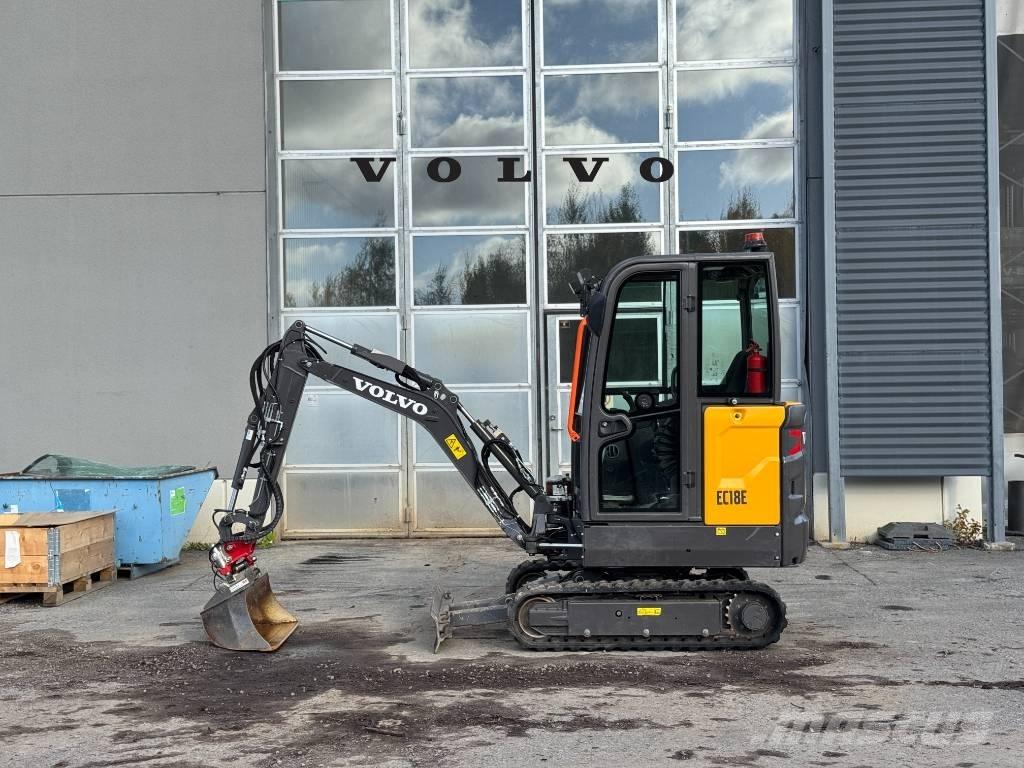 Volvo EC 18 E Mini kotrók < 7t