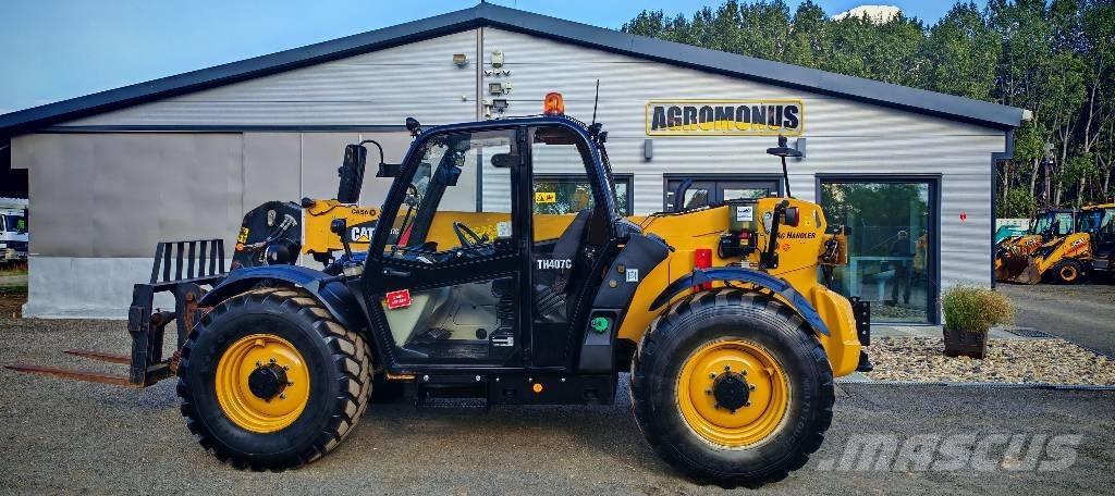CAT TH 407C Ag 93kW Teleszkópos mezőgazdasági rakodók