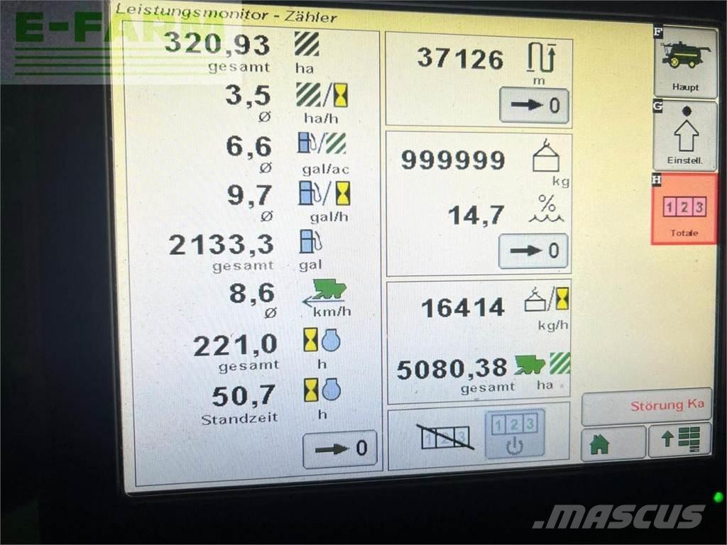 John Deere T670 Kombájnok