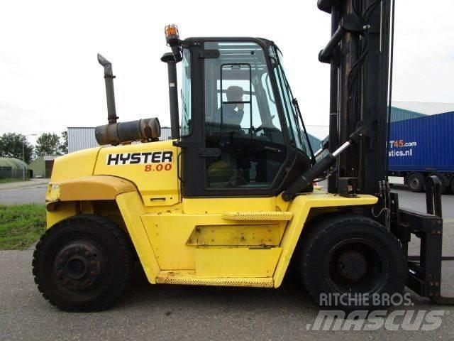 Hyster H8.00XM Gázüzemű targoncák
