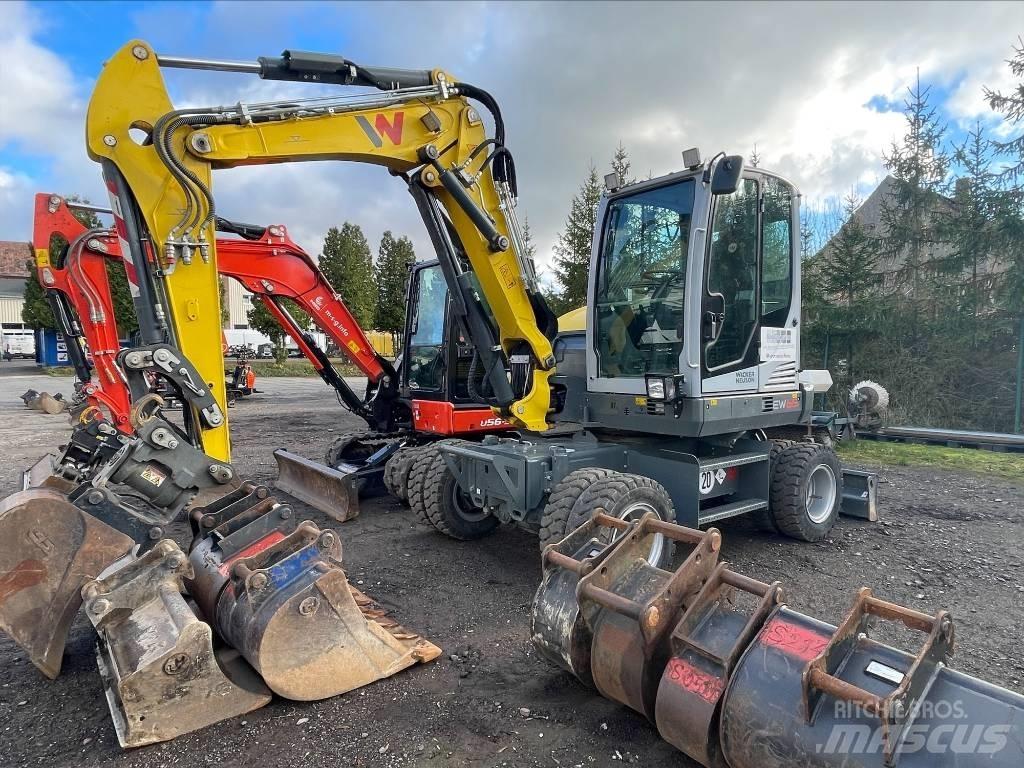 Wacker Neuson EW 65 Gumikerekes kotrók