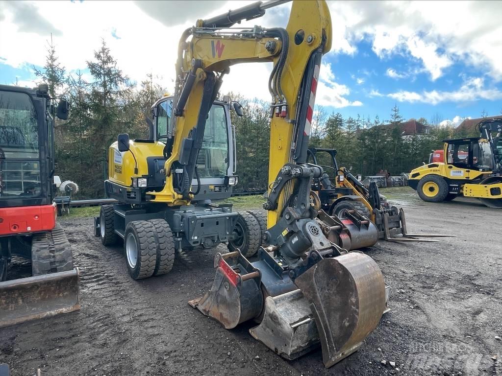 Wacker Neuson EW 65 Gumikerekes kotrók