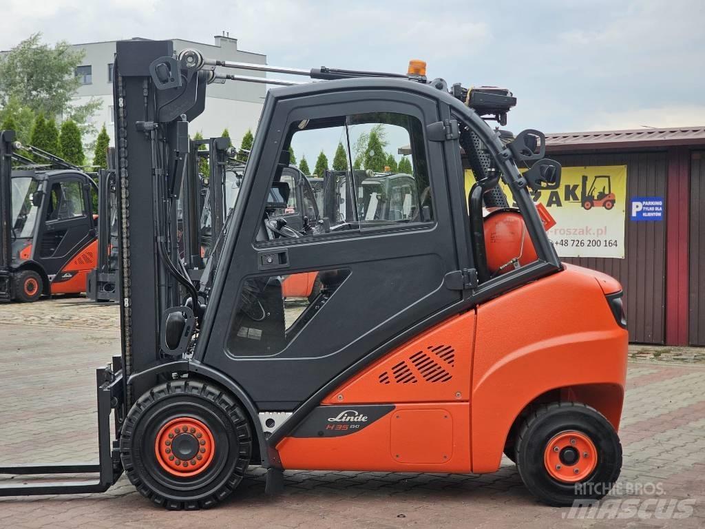 Linde H35T-02 Gázüzemű targoncák