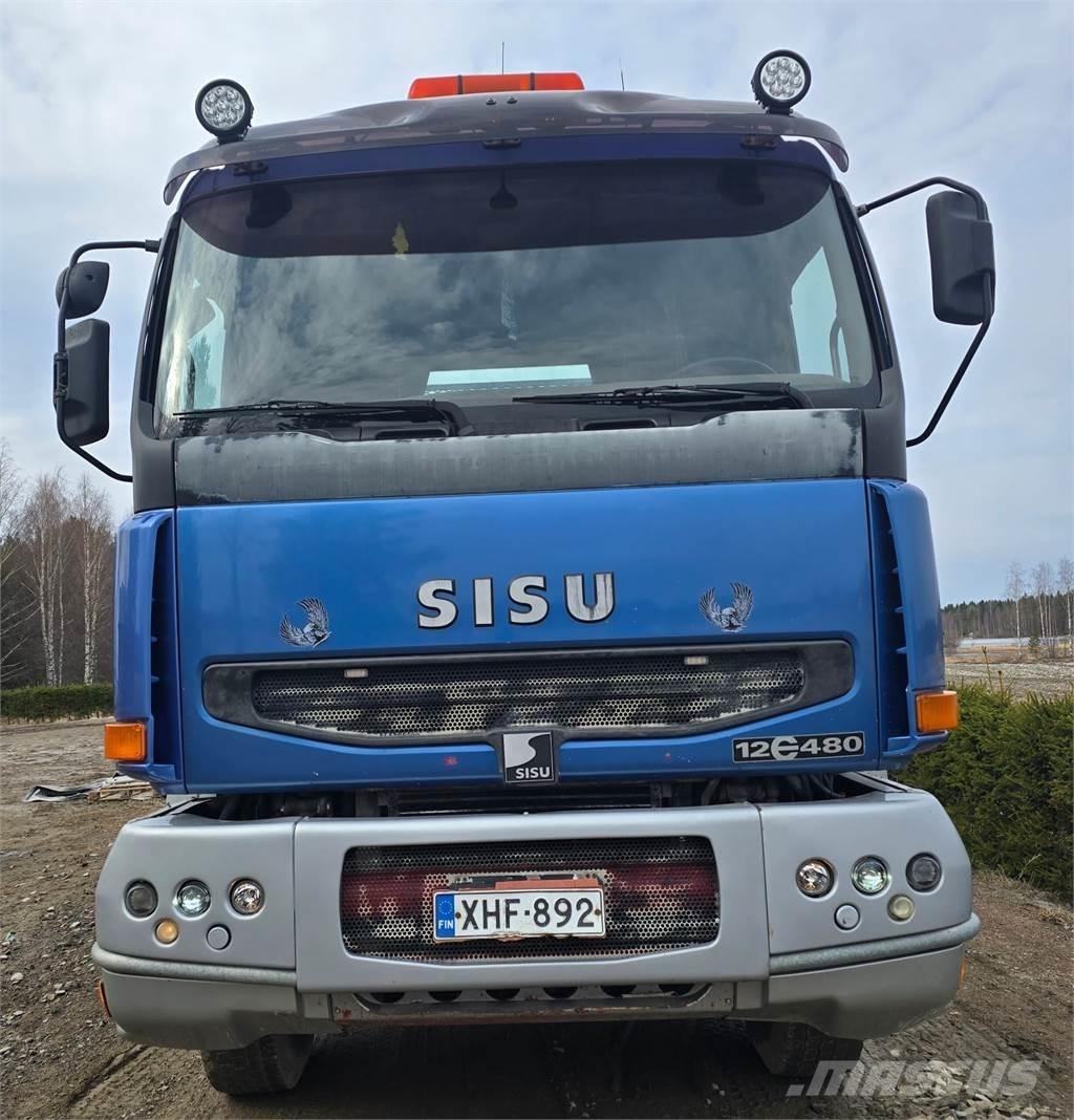 Sisu E12M 8X4 Billenő teherautók