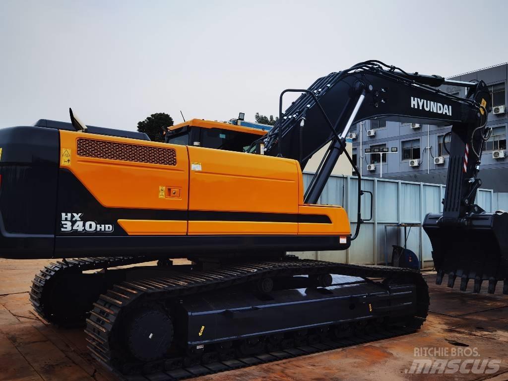 Hyundai HX340 Lánctalpas kotrók