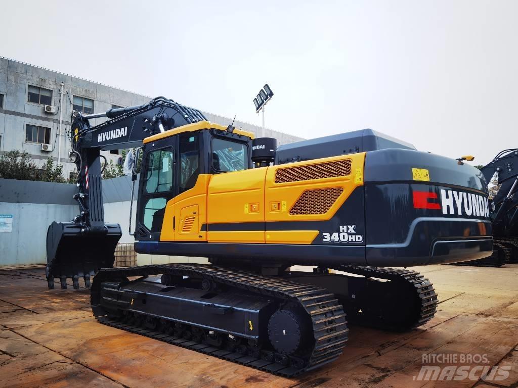 Hyundai HX340 Lánctalpas kotrók