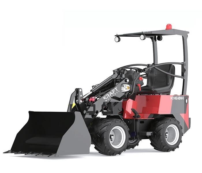 Kraft 160H Gumikerekes homlokrakodók