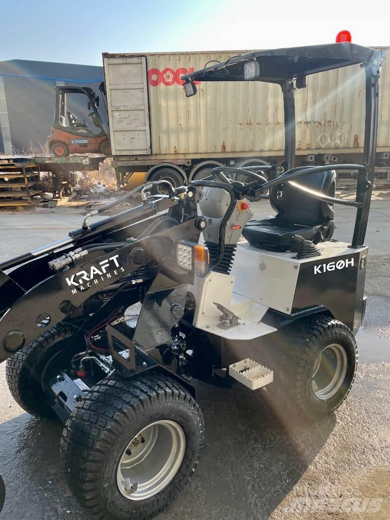 Kraft 160H Gumikerekes homlokrakodók