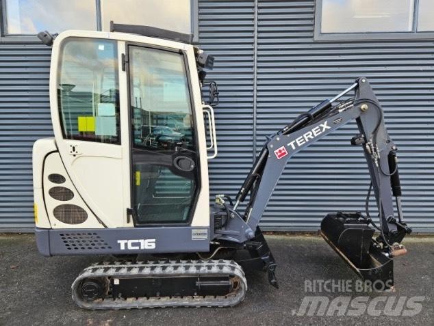 Terex tc16 Mini kotrók < 7t