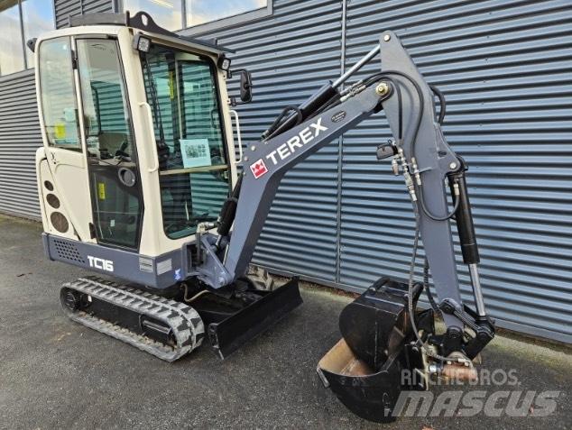 Terex tc16 Mini kotrók < 7t