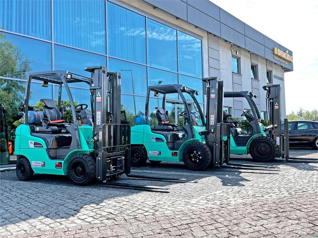 Mitsubishi FG15N Gázüzemű targoncák