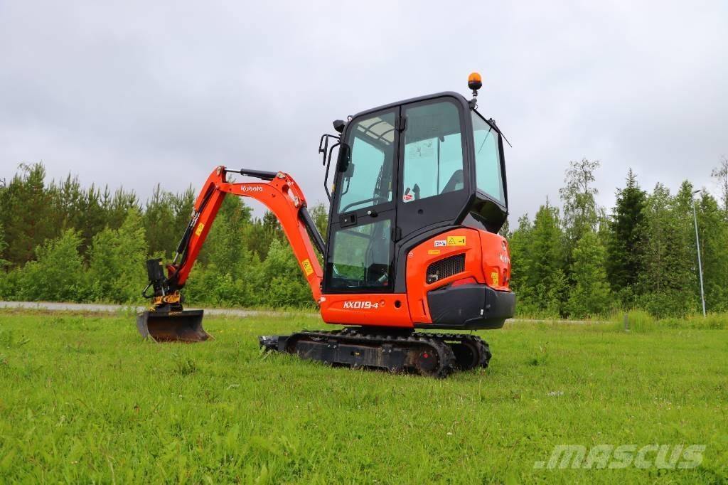 Kubota KX019-4 Mini kotrók < 7t