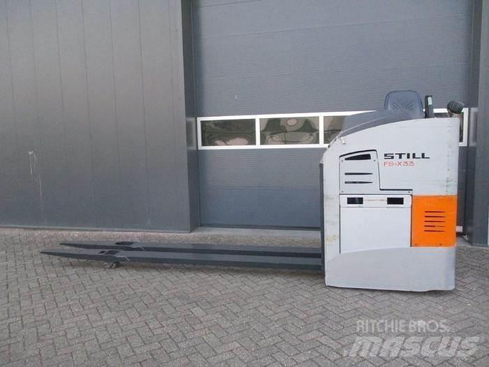 Still FS-X33 Vezetőállásos alacsony emelőkocsi