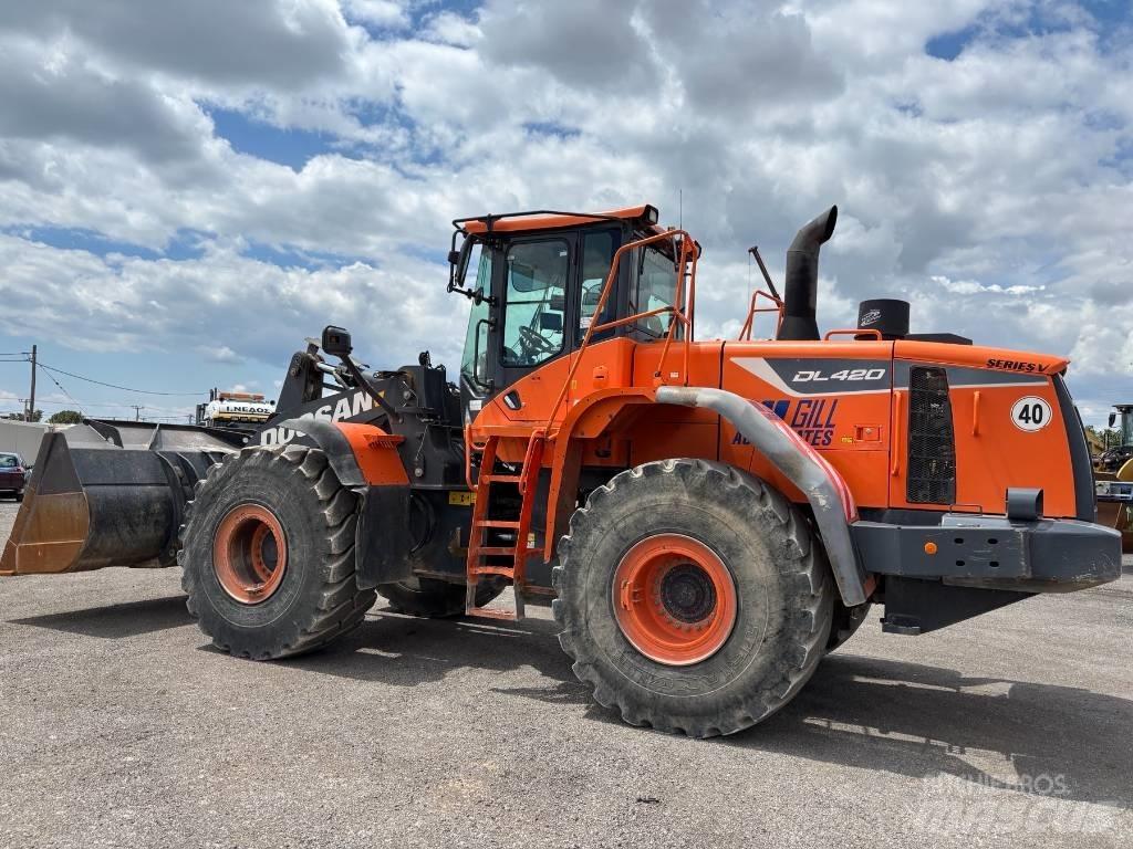 Doosan DL 420-5 Gumikerekes homlokrakodók