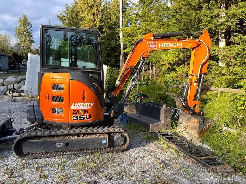 Hitachi ZX 35 Mini kotrók < 7t
