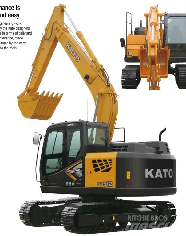 Kato 514 Lánctalpas kotrók