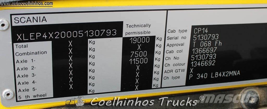 Scania P 340 Fülkés alváz