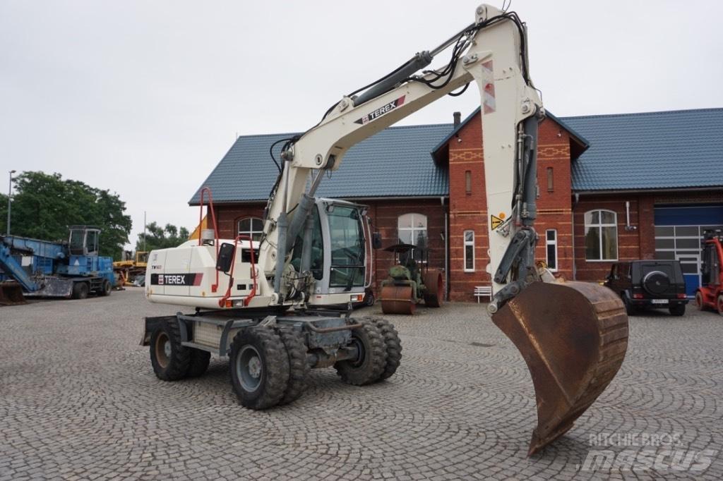 Terex TW 160 Gumikerekes kotrók