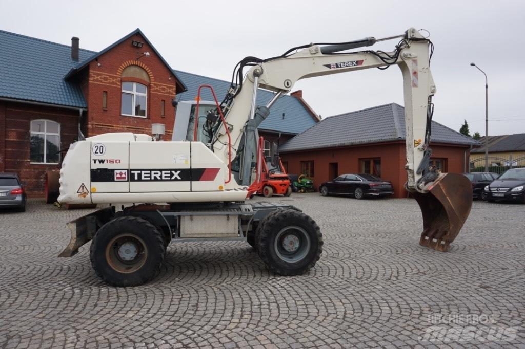 Terex TW 160 Gumikerekes kotrók